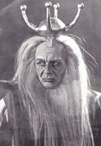 Photo of John Gielgud As King Lear in 1955